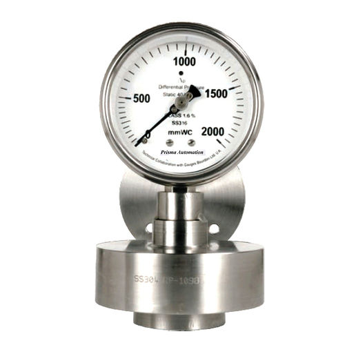 Manômetro diferencial - DPG-BD - Prisma Instruments - com mostrador analógico / NPT 1/2 / em aço inoxidável