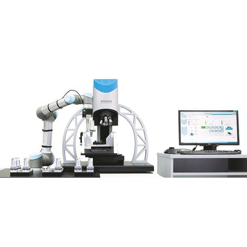 Sistema de automação de produção - Pick & Place - Bruker Alicona - de processos / sistema de carregamento