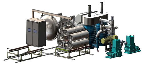 Máquina de deposição PVD - RTEP1800- Resistant Thermal Evaporator-Horizontal - Shanghai Royal Technology Inc. - por evaporação térmica / de filme metalizado / a vácuo