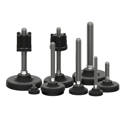 Pé de máquina - 10000/6 - Martin Levelling Components - para transportador / de mesa / em NBR