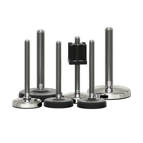 Pé para transportador - 18 series - Martin Levelling Components - de mesa / em poliamida / em aço inoxidável
