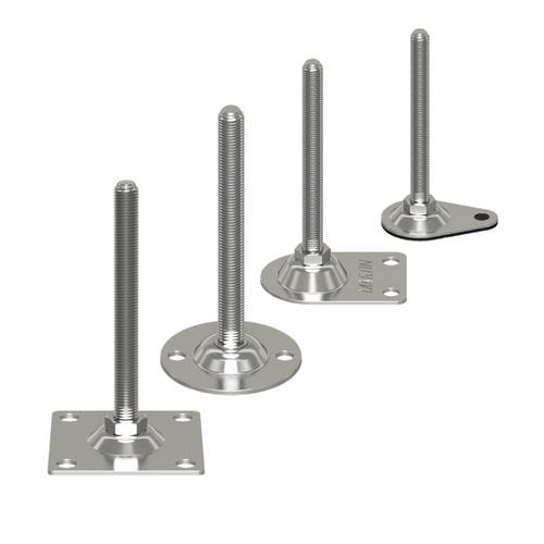 Pé de máquina - 15840	 - Martin Levelling Components - em aço inoxidável / em aço / de nivelamento