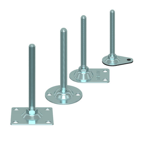 Pé de máquina - 15760	 - Martin Levelling Components - de borracha / em aço / em aço galvanizado