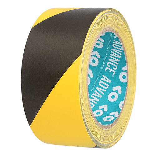 Fita adesiva de marcação - AT8H - Advance Tapes - em PVC / de borracha / preta