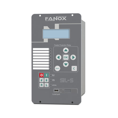 Relé de proteção para alimentador - SIL-S LPIT - FANOX ELECTRONIC - de sobretensão / de subtensão / de sobrecorrente