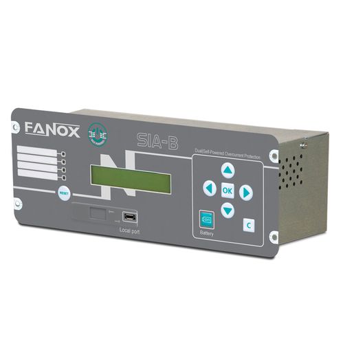 Relé de proteção autoalimentado - SIA-B STANDARD - FANOX ELECTRONIC - de sobrecorrente / para montagem em painel / configurável