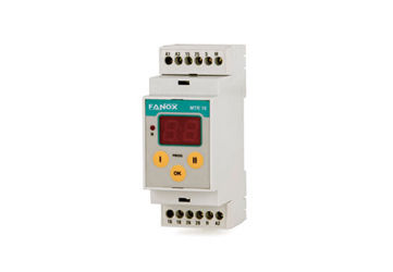 Relé temporizador digital - MTR-10 - FANOX ELECTRONIC - para trilho DIN