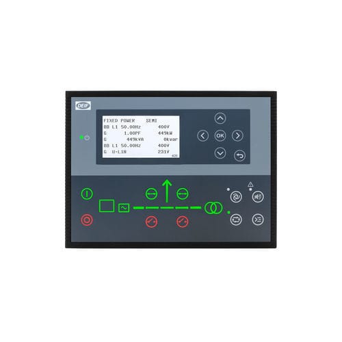 Controlador para grupo gerador de energia paralelo - AGC 150 - DEIF