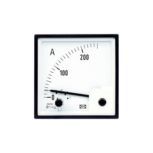 Amperímetro CA - VDQ96-sw - DEIF - para montagem nivelada com superfície / para subestação elétrica / para distribuição elétrica