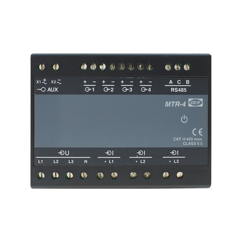 Transdutor de fator de potência - MTR-4 - DEIF - de tensão alternativa / USB