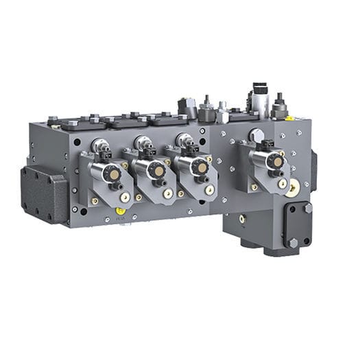 Válvula direcional hidráulica monobloco - VW series - LINDE HYDRAULIC - spool / com controle manual / de controle elétrico