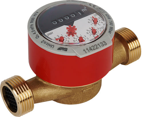 Hidrômetro analógico - Singlejet UNICO®  - GWF - de turbina monojato