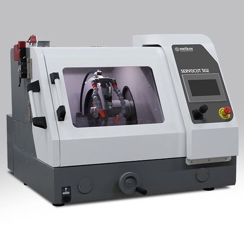 Máquina de corte com lâmina oscilante - SERVOCUT 302-MA series - Metkon Instruments Inc. - para metais / de amostras / para metalografia