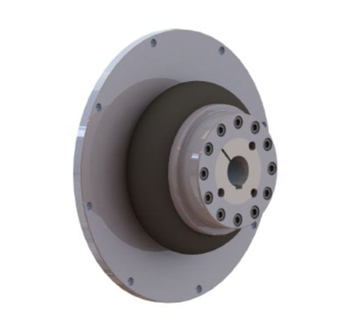 Acoplamento flexível - GUBF - Meccanica Couplings srl - para transmissão / para eixo / flangeado