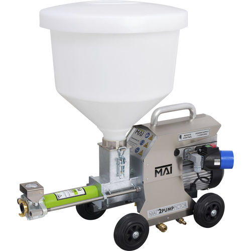 Bomba de argamassa - MAI®2PUMP-PICTOR  - Mai International - elétrica / para o setor da construção / de enchimento