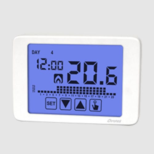 Termostato eletrônico - CHRONOS - ORBIS TECNOLOGÍA ELÉCTRICA - para montagem em superfície / CA / IP40
