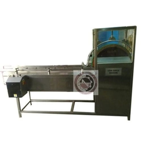 Testador de estanqueidade rotativo - N.K. INDUSTRIES - para garrafas / automático / de piso