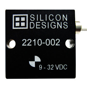 Acelerômetro de 1 eixo - 2210 series - Silicon Designs - MEMS