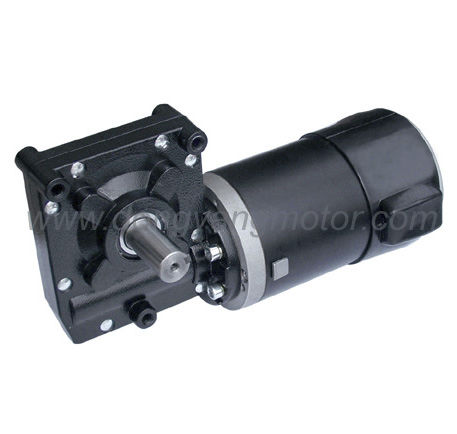 Motorredutor CC - 90ZYT-102WJ - Zhejiang Dongzheng Motor Co., Ltd. - de ímãs permanentes / de rosca sem fim / de eixos ortogonais