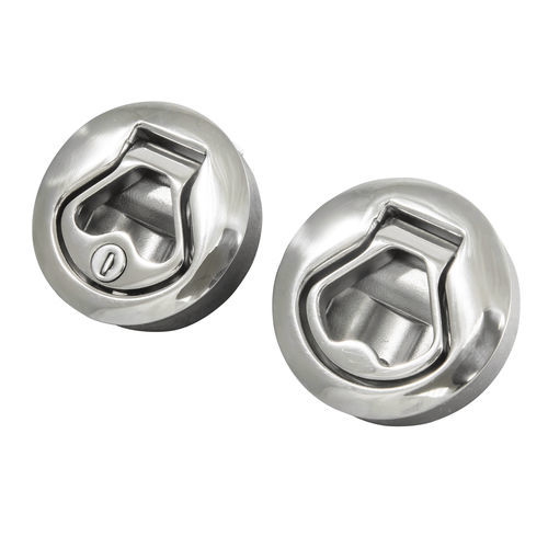 Fecho de empurrar para fechar - SLS-33 series - Tai Sam Hardware Corporation - em aço inoxidável / para montagem nivelada / invisível