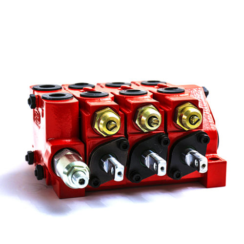 Válvula direcional hidráulica spool - GKV35 - Shanghai Guorui Hydraulic Technology Co., Ltd - de acionamento manual / piloto / seccionada