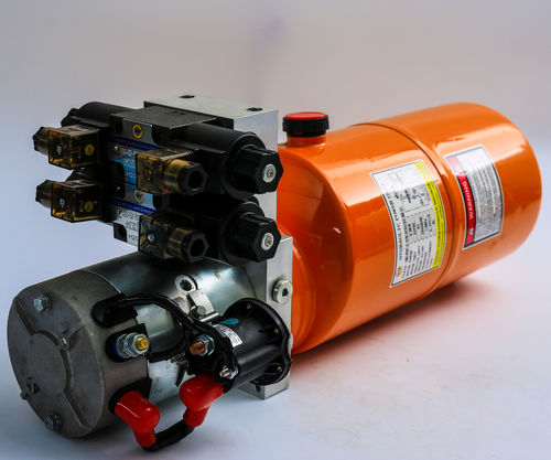 Unidade hidráulica com motor CA - AC-F40-3.2-F-1.5-380-1440-6H-C - Shanghai Guorui Hydraulic Technology Co., Ltd - para transpaleteira / para nivelador / com baixo nível de ruído