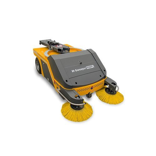 Varredeira para operador a pé - M-Sweeper series - Alpha Technology - elétrica / para ambiente externo / para ambiente interno