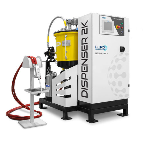 Dispensador para cola de poliuretano - 2K SERIE 30-100 - Europoliuretani Srl - manual / bicomponente / para painéis