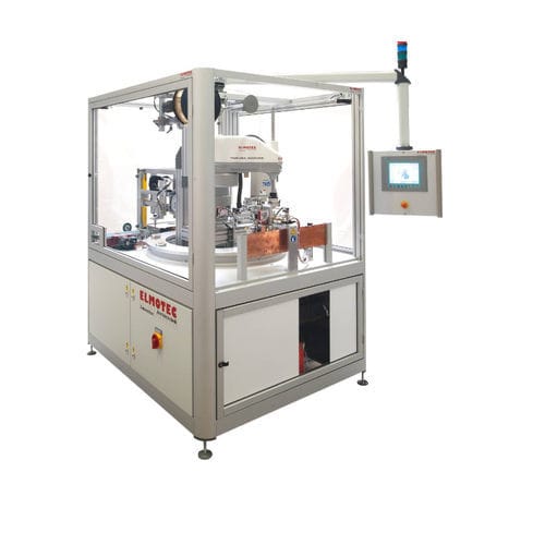 Máquina de solda branda com chama - TM Robotics - controlada por CLP / rotativa / vertical