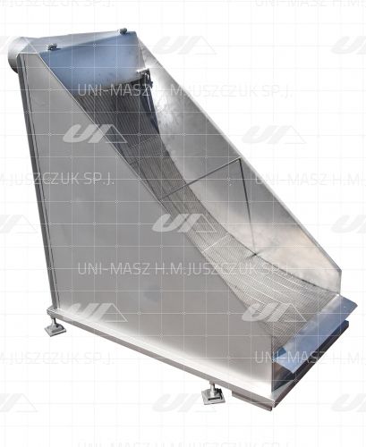 Unidade de filtragem com tela - Uni-Masz H.M. Juszczuk Sp.j. - para águas residuais / para a indústria alimentícia
