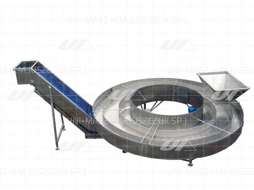 Transportador de arraste - Uni-Masz H.M. Juszczuk Sp.j. - côncavo / de transporte / de descarga