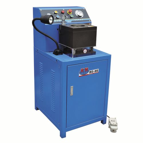 Prensa para terminais para porca - KM-102C - Handanshi Kangmai Hydraulic Equipment Co. Ltd. - automática / hidráulica