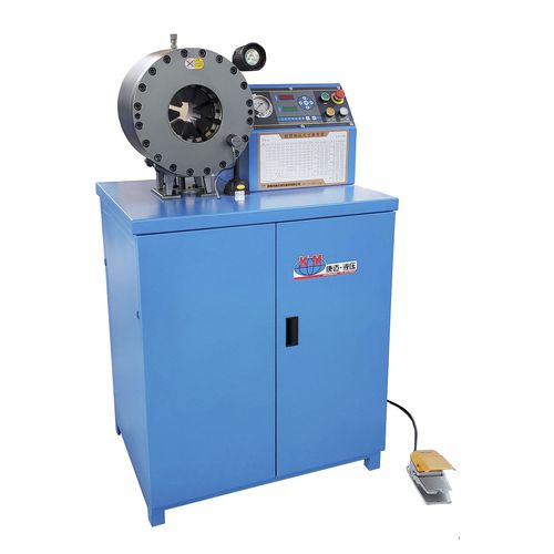 Prensa de mangueiras - KM-91L - Handanshi Kangmai Hydraulic Equipment Co. Ltd. - automática / hidráulica