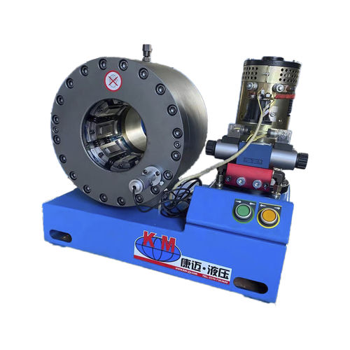 Prensa de mangueiras - KM-91C-6DC - Handanshi Kangmai Hydraulic Equipment Co. Ltd. - para mangueiras hidráulicas / semiautomática / hidráulica