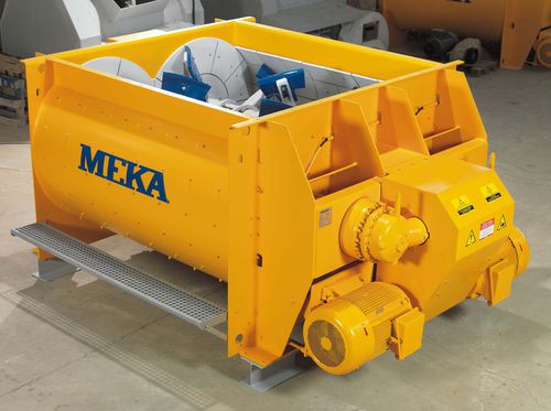 Misturador de 2 eixos - MB-T series - MEKA Crushing Screening and Concrete Batching Technologies - planetário / de batelada / para sólidos