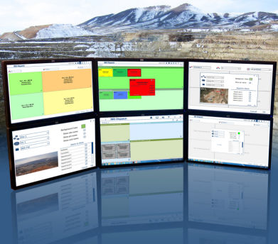 Software de monitoramento - IBIS Dispatch - IDS GeoRadar - configuração / de rastreamento / de alarme
