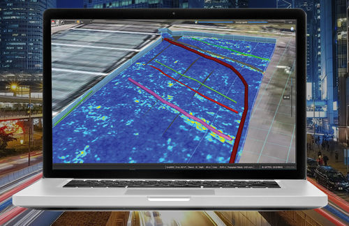 Software de interface - IQMaps - IDS GeoRadar - de visualização / de inspeção / de pós-processamento