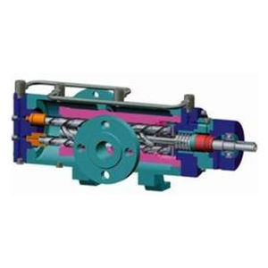 Bomba de 3 parafusos - TRITEC series - ALLWEILER GmbH - para produtos químicos / de acionamento magnético / autoescorvante