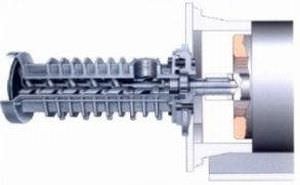 Bomba de 3 parafusos - ALLIFT RU series - ALLWEILER GmbH - de óleo / submersível / industrial