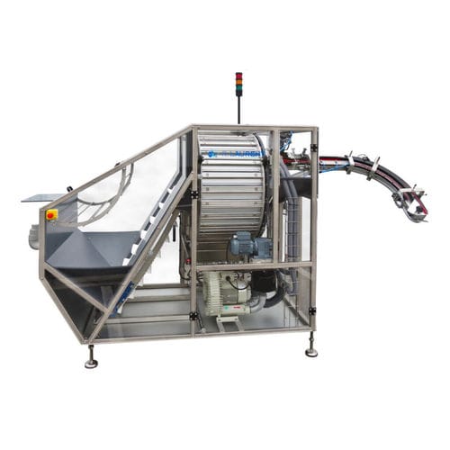 Máquina de separação automática - C31L - Laurent SA - de tampas / para tampas / rotativa