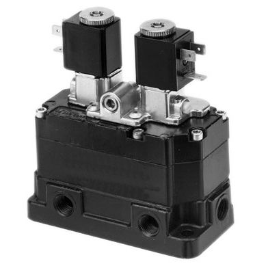 Válvula direcional pneumática tipo poppet - H   - ARO, Ingersoll Rand - de acionamento pneumático / acionada por solenoide / 3/2 vias