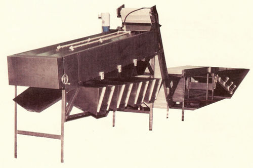 Classificadora para camarão - PG Series - Pisces Fish Machinery Inc. - de rolos