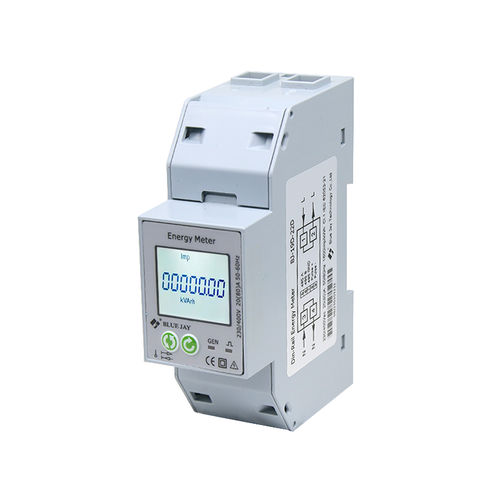 Medidor de energia elétrica monofásico - DEM-2M1D - Chongqing Blue Jay Technology Co. Ltd - para trilho DIN / RS-485 / residencial