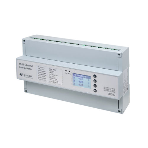 Medidor de energia elétrica trifásico - MCM2600 series - Chongqing Blue Jay Technology Co. Ltd - para trilho DIN / com saída digital / RS-485