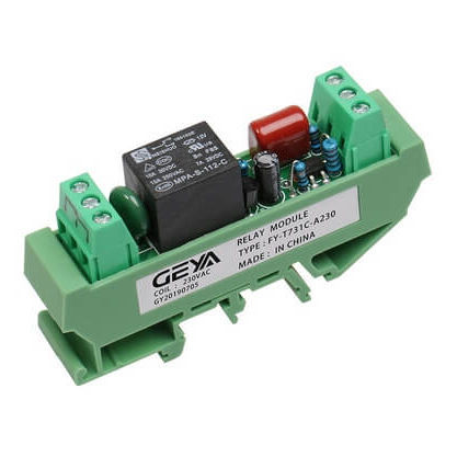 Módulo relé CD - FY-T73 1C - Zhejiang Geya Electrical Co., Ltd - CA / de comutação / em trilho DIN