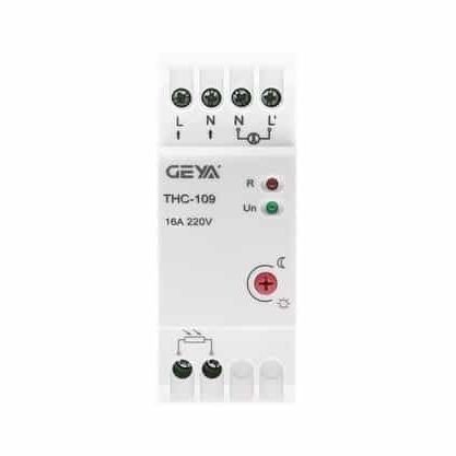Interruptor horário digital - THC109 - Zhejiang Geya Electrical Co., Ltd - para trilho DIN