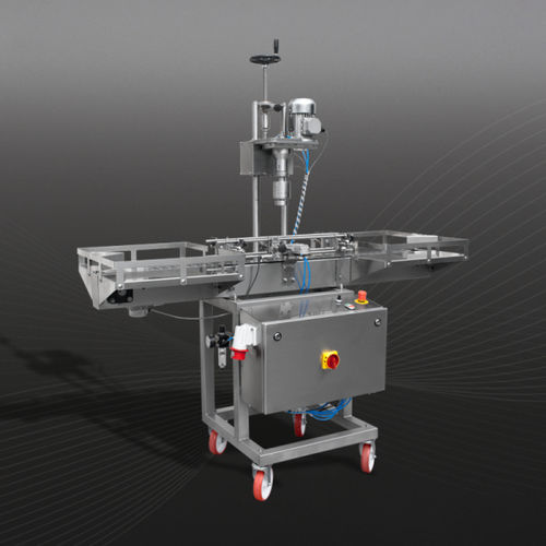 Tampadora linear - CM-TO, CM-AL - SRAML - semiautomática / de garrafas / para a indústria alimentícia