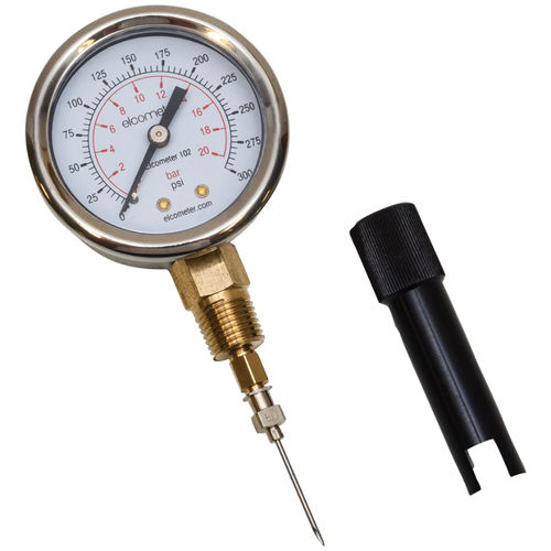 Manômetro com mostrador analógico - E102-A - Elcometer - para ar