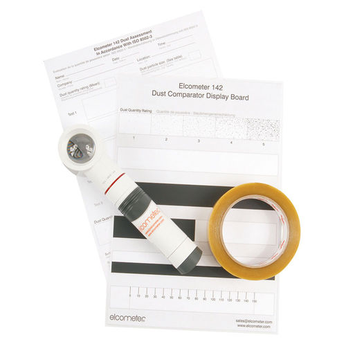Kit de teste manual - E142----1  - Elcometer - de superfície / de partículas de pó / ISO 8502-3