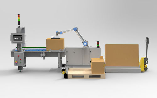 Paletizador robótico - Alci Group - para caixas / para produtos farmacêuticos / para produtos cosméticos
